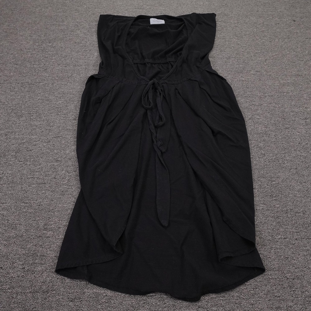 Tonlé Dress Womens Small Black Sleeveless Scoop Neck Hi-Low Empire Waist Casual